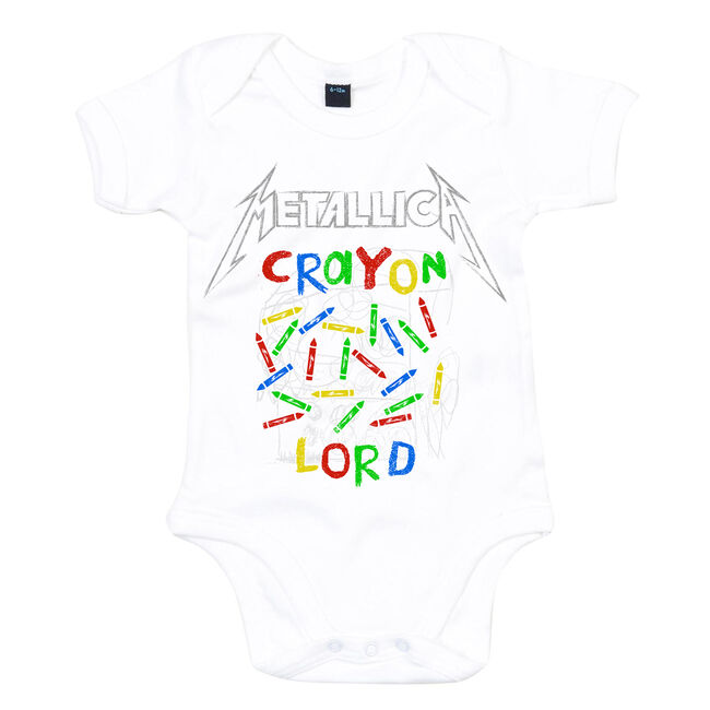 Crayon Lord Onesie (White), , hi-res